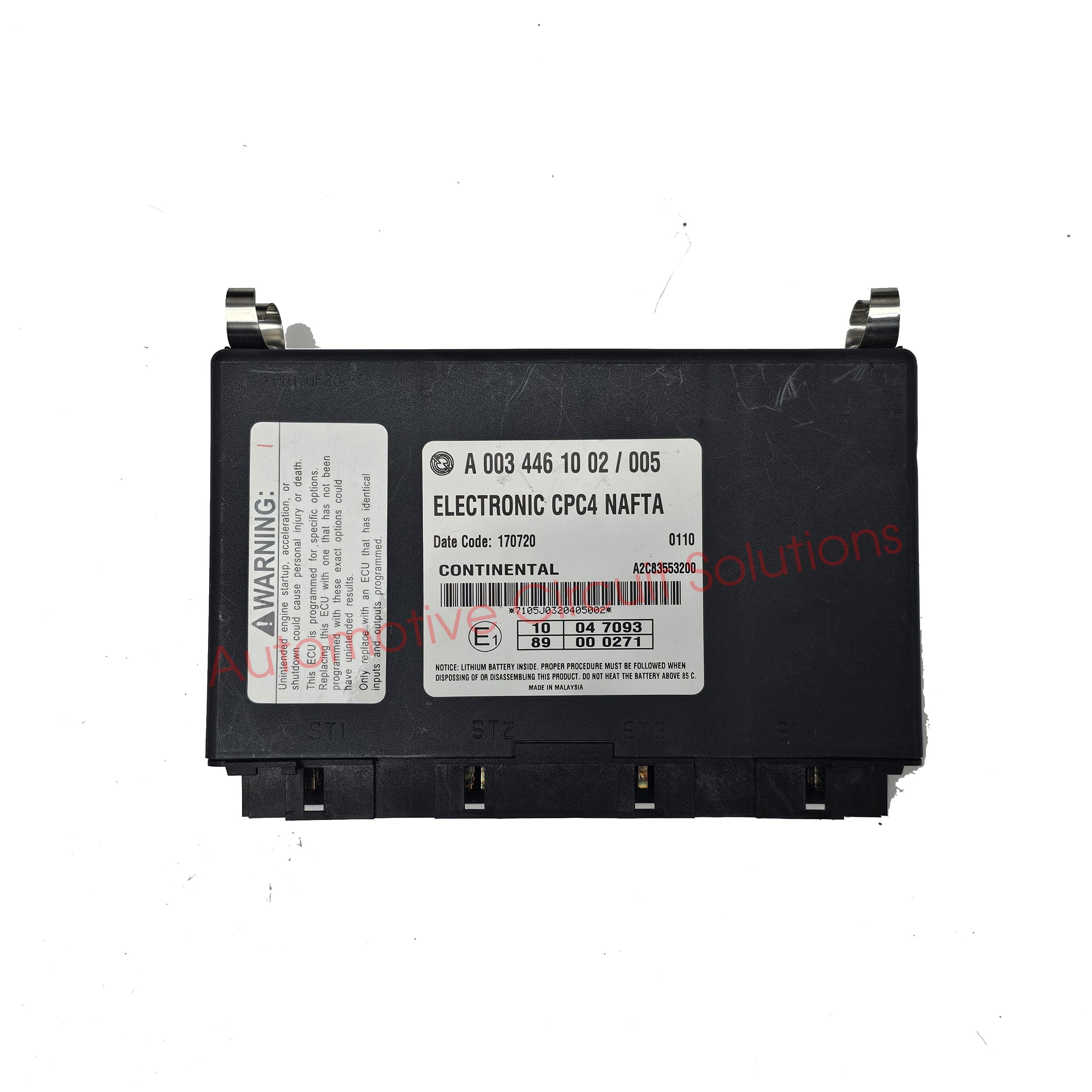 【CPC-L24】qwer Freightliner CPC 4 Cab Control Module CECU A0034461002 repair