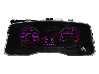 06-11 Ford Crown Victoria Gauge Cluster Mail-in Repair Service | 24 Hour Turnaround Cluster Repair Service Automotive Circuit Solutions Full Rebuild Pink 