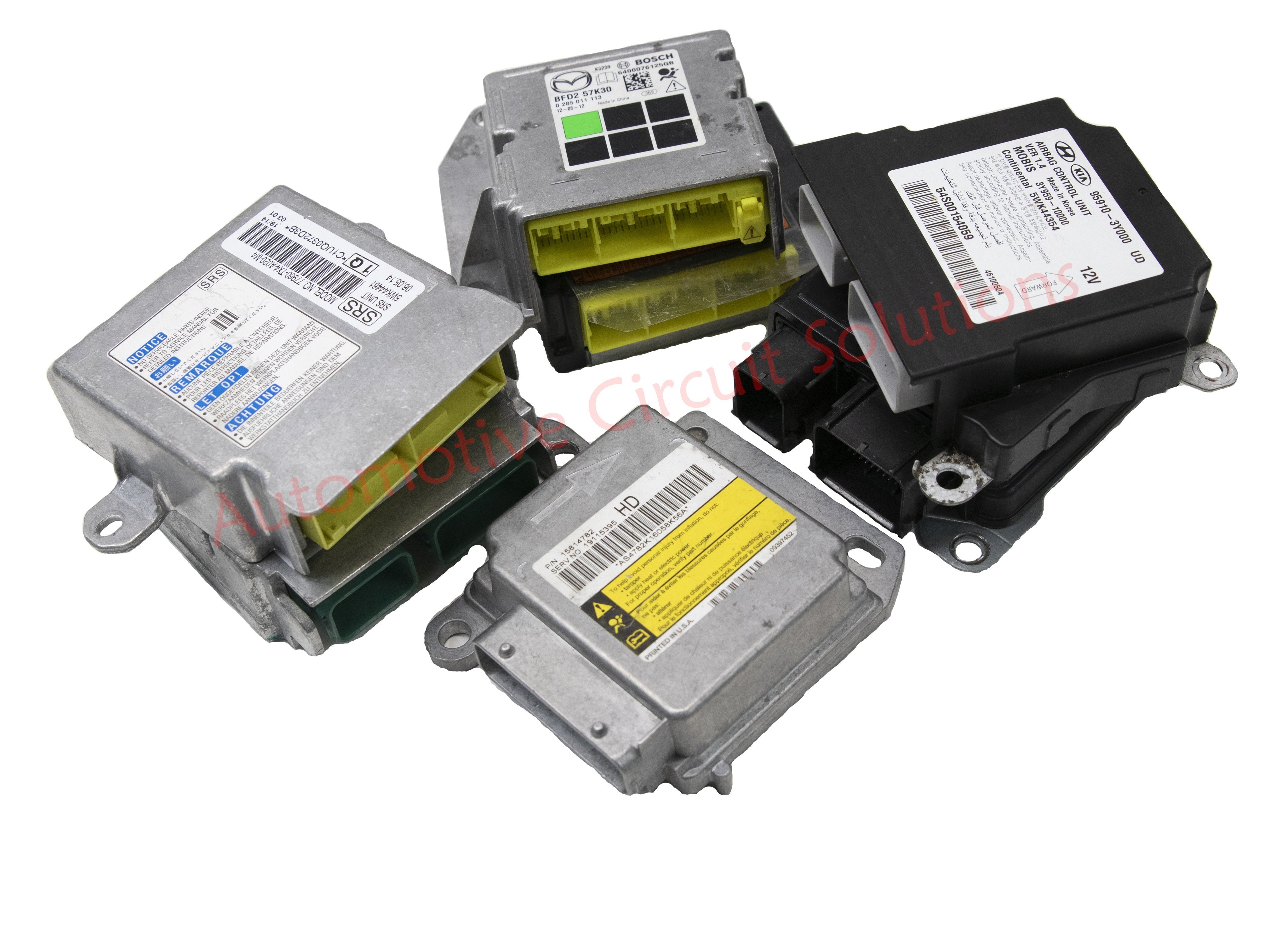 Volvo SRS AIRBAG CONTROL MODULE RESET SERVICE Automotive Circuit