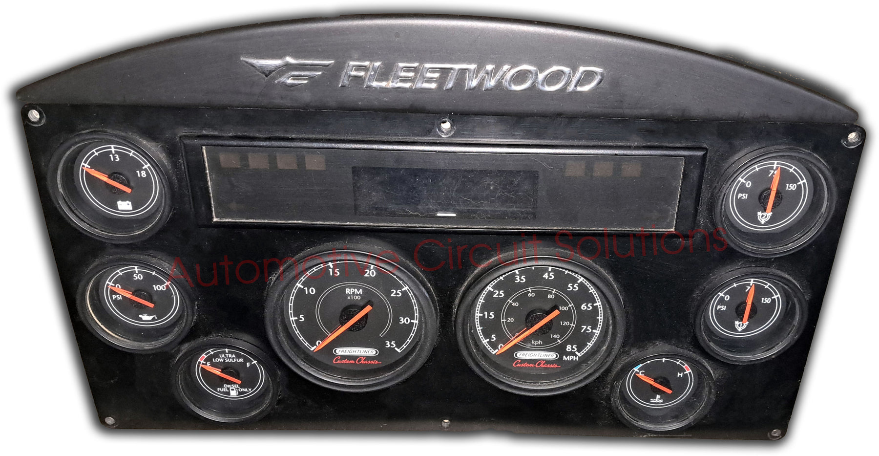 Rv Dashclock 05–08 Fleetwood RV Instrument Dash Gauges REPAIR SERVICE | Lifetime ...