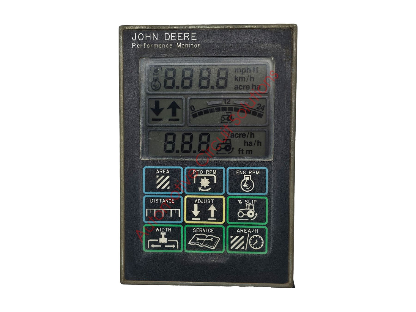 JOHN DEERE 4755, 4955, 8560, 8760, 8960 Tractor Monitor Display REPAIR ...