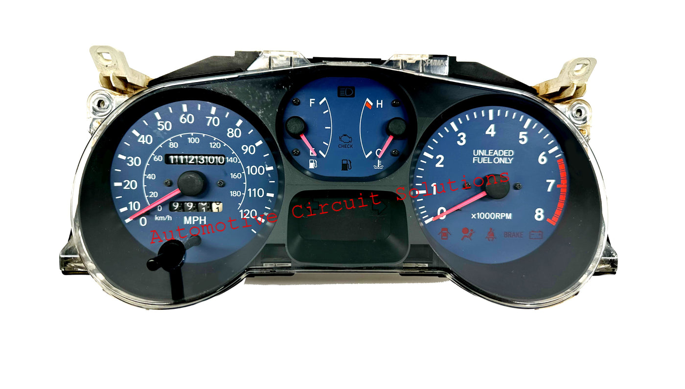 1996-1997 TOYOTA RAV4 Instrument Cluster Speedometer REPAIR SERVICE Cluster Repair Service Automotive Circuit Solutions 
