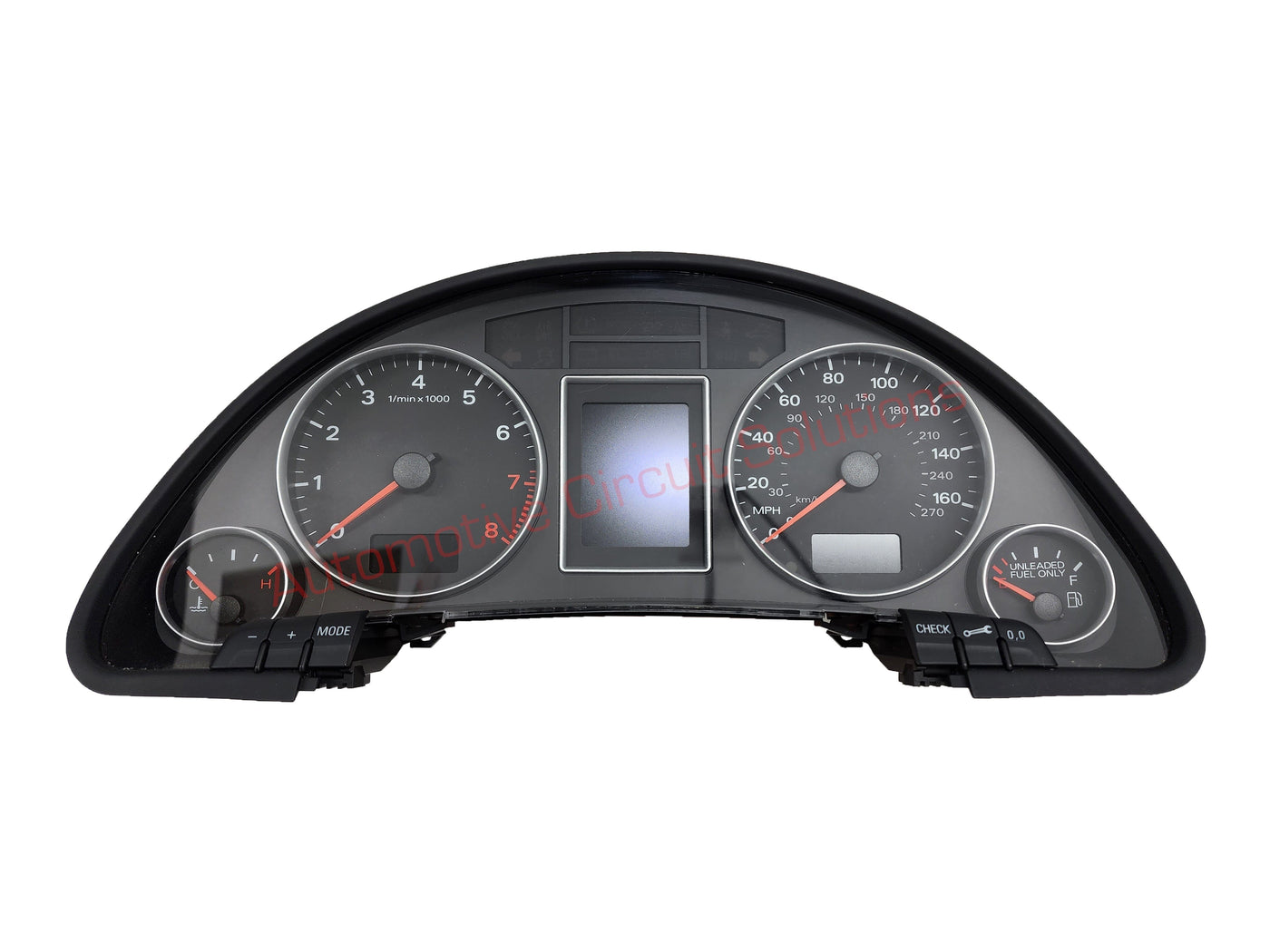 2006-2008 AUDI A4 Instrument Cluster Repair Service Cluster Repair Service Automotive Circuit Solutions 