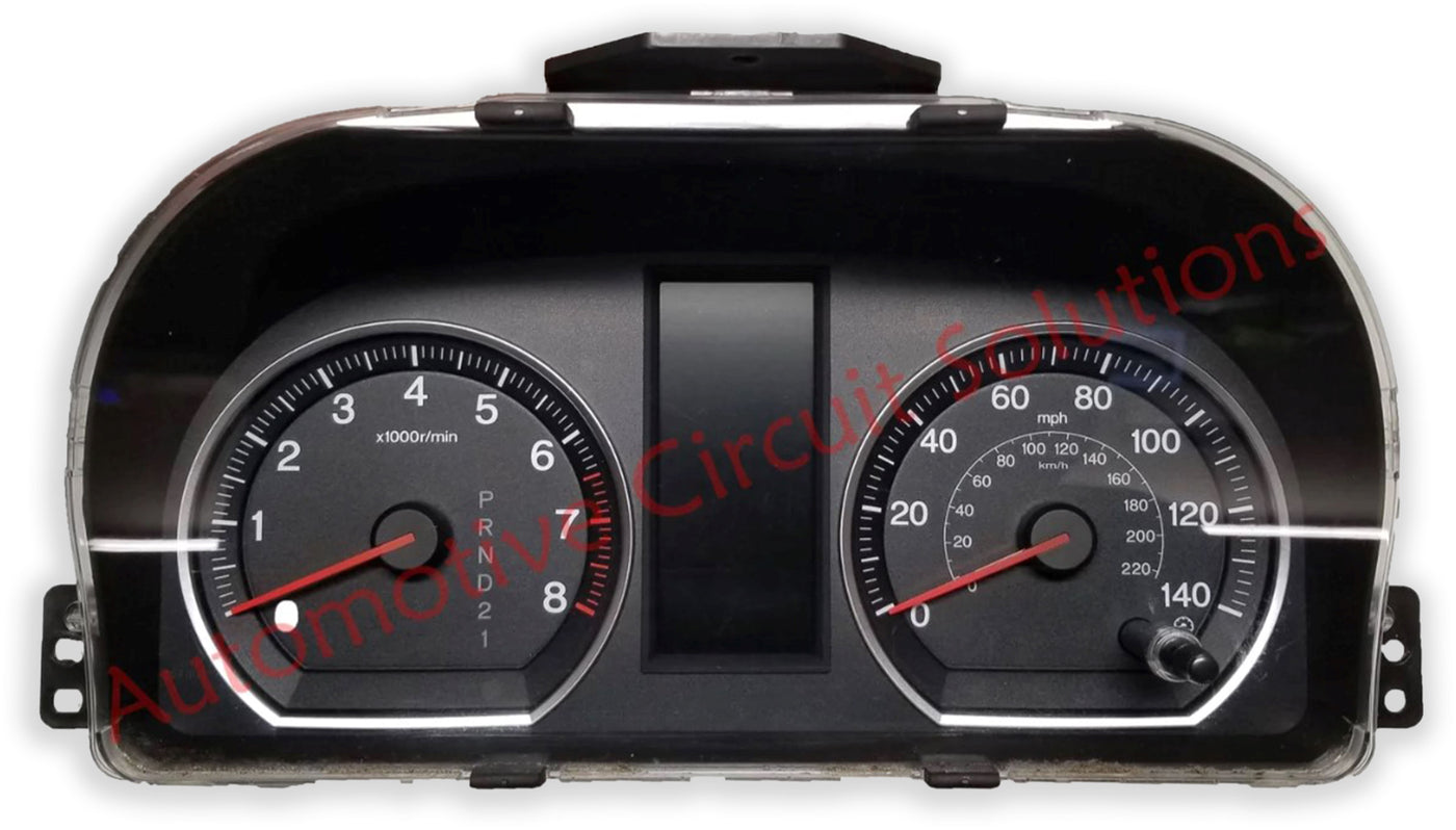 2007-2011 Honda CR-V Instrument Gauge Cluster LCD Display Repair Service Cluster Repair Service Automotive Circuit Solutions 