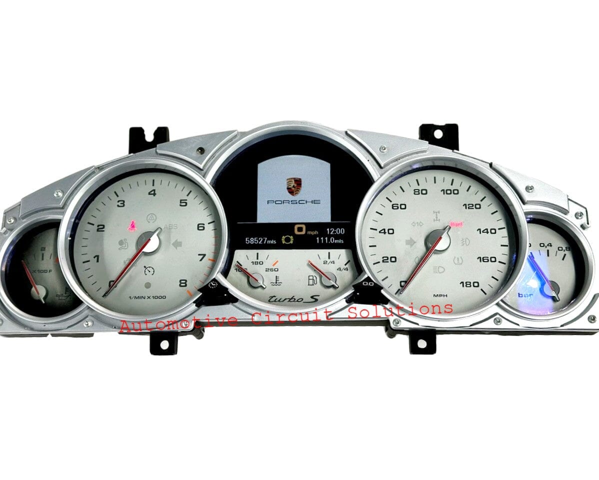 2008-2010 Porsche Cayenne Turbo Display Repair Service Vehicles & Parts Automotive Circuit Solutions 
