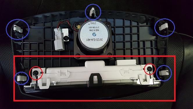 04-08 Acura RL TL Dash Information Display Repair Service Overhead Display Repair Automotive Circuit Solutions 