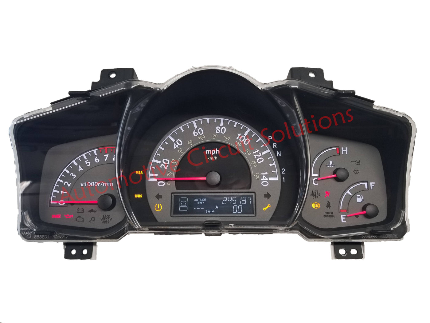 Honda Ridgeline Cluster LCD Repair Problem Solution Fix How to