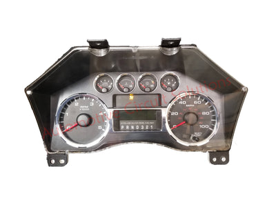 2008 2009 2010 ford f250 f350 f450 cluster gauge ipc dic 6C3T-10849-ED, 9C3T-10849-DEA, 9C3T10849-DEB, 9C3Z-10849-DG, 8C3T-10849-GA thru GJ, 8C3T-10849-GA, 8C3T-10849-GB, 8C3T-10849-GC, 8C3T-10849-GD, 8C3T-10849-GE, 8C3T-10849-GF, 8C3T-10849-GG, 8C3T-10849-GH, 8C3T-10849-GI, 8C3T-10849-GJ, 9C3Z-10849-DG, 8C3T-10849-BGC