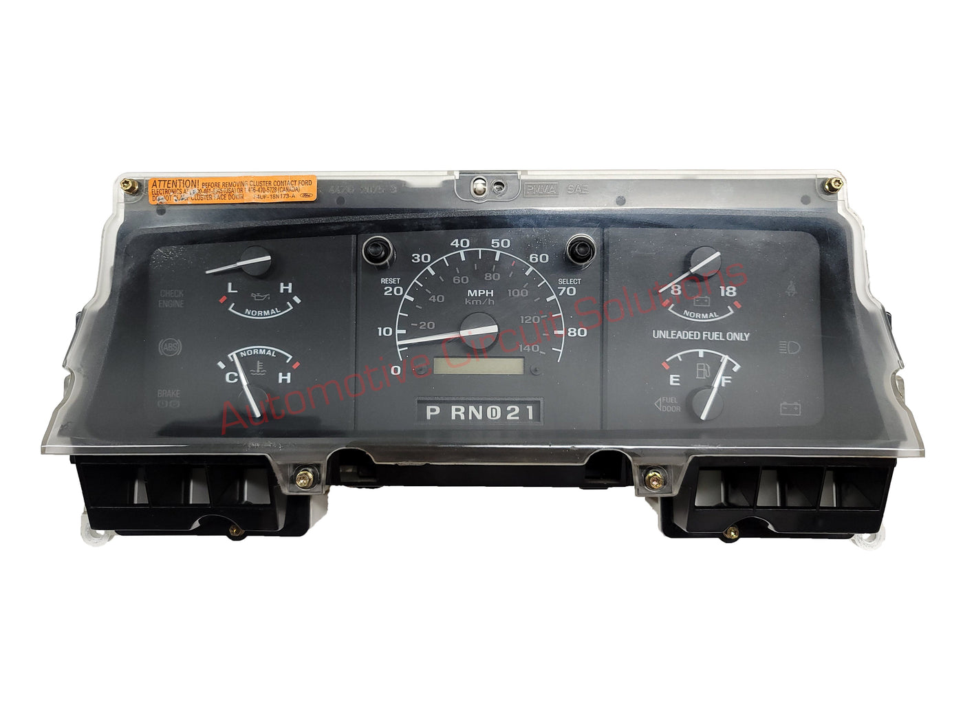 1992-1997 Ford F150 F250 F350 Bronco Instrument Gauge Cluster Repair Cluster Repair Service Automotive Circuit Solutions  1993 1994 1995 1996 PSOM Repair Fix Service