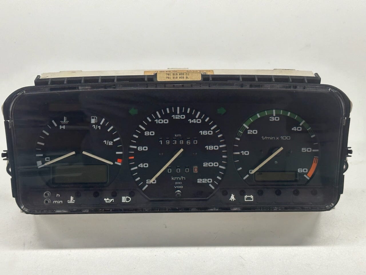 1992-2003 Volkswagen VW EuroVan Instrument Gauge Cluster Repair Service Cluster Repair Service Automotive Circuit Solutions 