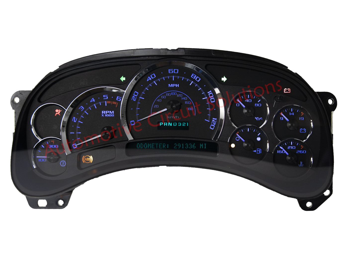 2003-2006 Cadillac Escalade Instrument Gauge Cluster Repair Service Cluster Repair Service Automotive Circuit Solutions 