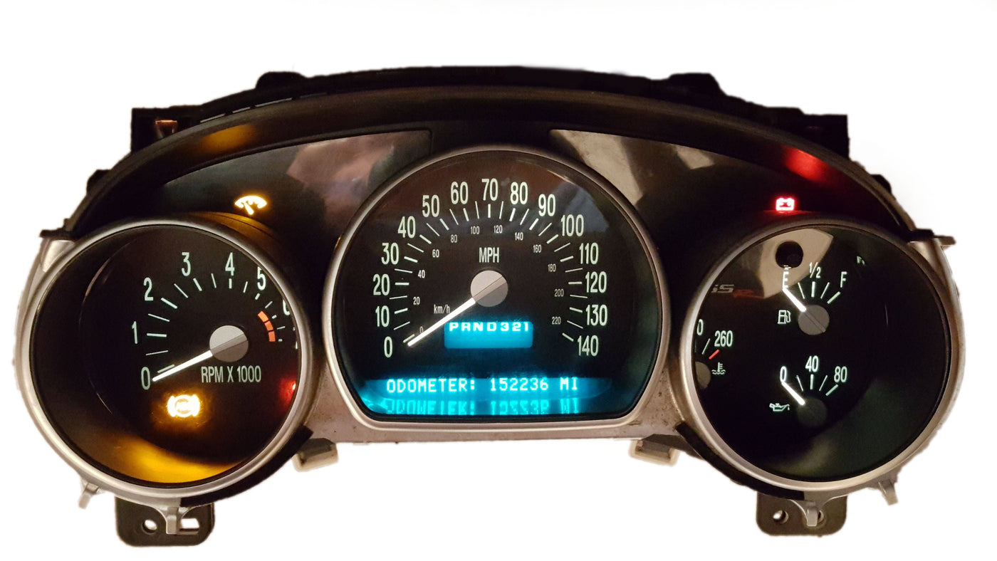 2003-2006 Chevy SSR Gauge Cluster Mail-in Repair Service Cluster Repair Service Automotive Circuit Solutions 