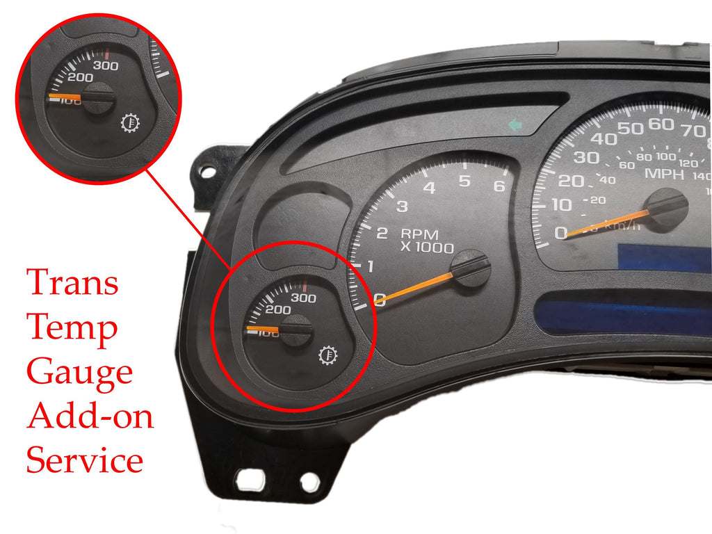 Trans Temp Gauge Add-on | Lifetime Warranty | 24 Hour Turnaround