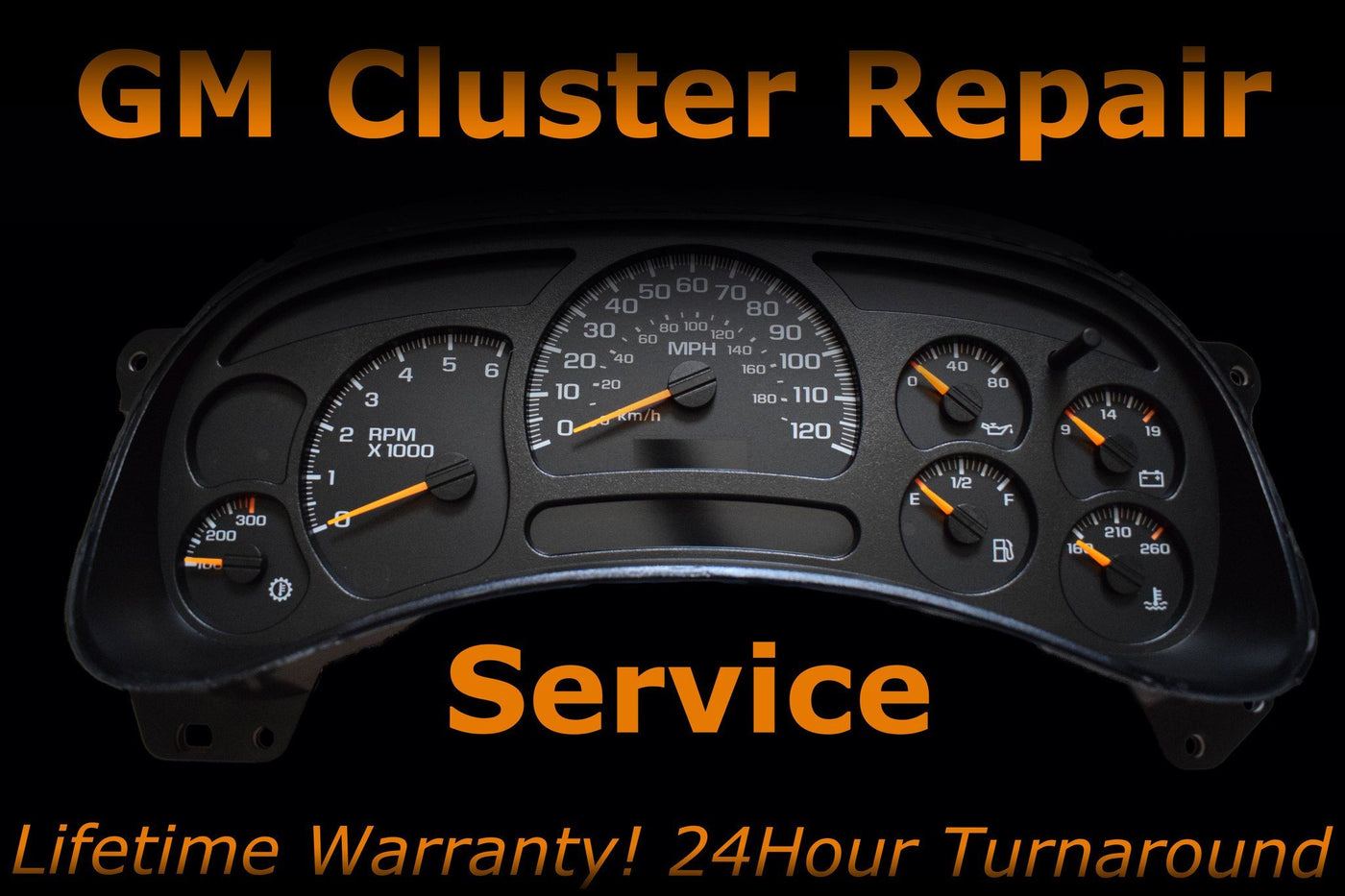 2003-2007 GMC Sierra / Yukon Instrument Gauge Cluster Repair Service Cluster Repair Service Automotive Circuit Solutions 