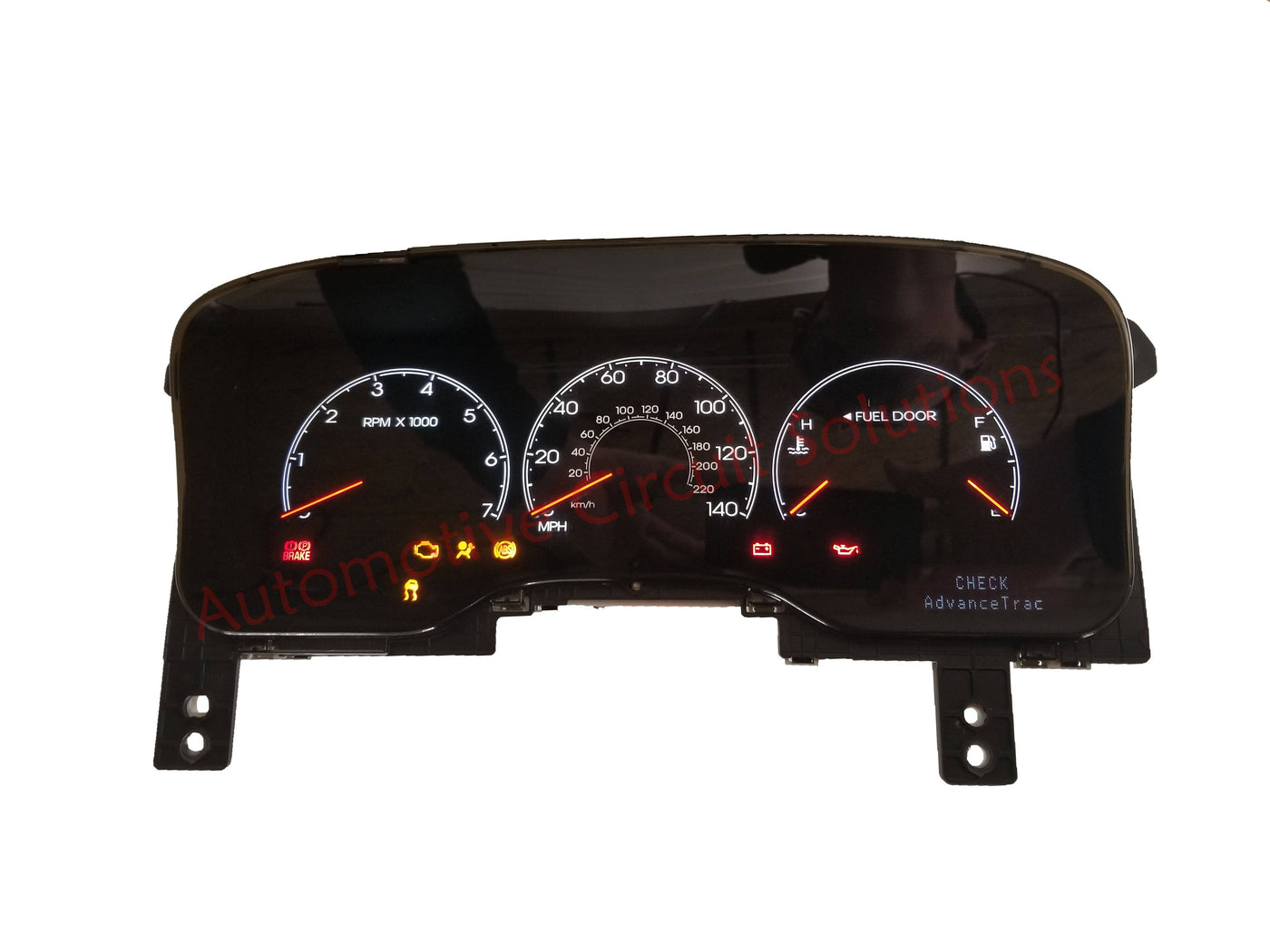 2004-2006 Lincoln Navigator Instrument Gauge Cluster Repair Service Cluster Repair Service Automotive Circuit Solutions 