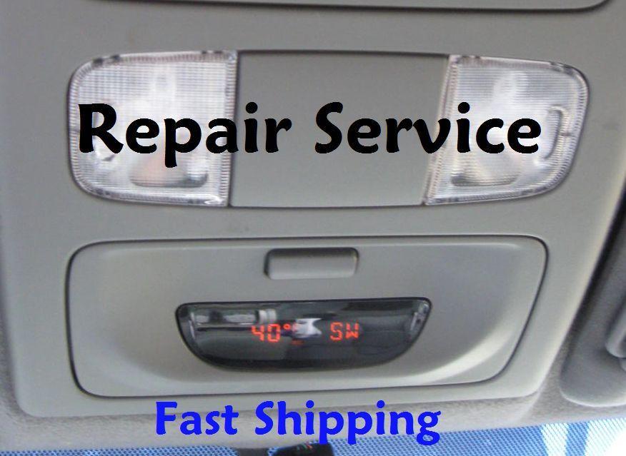 2005-2008 Toyota Tacoma Overhead Compass Module REPAIR SERVICE Overhead Display Repair Automotive Circuit Solutions 