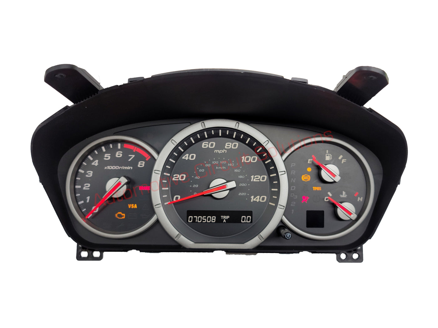 2006-2008 Honda Pilot Instrument Cluster Backlighting Repair Service Cluster Repair Service Automotive Circuit Solutions 