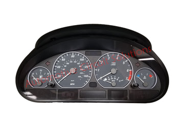 bmw 330ci 330i 325 325i 62117837973 62117837972 257-62340 gauge cluster repair service fix problem. Dead gauge cluster ELMOS chip 330xi