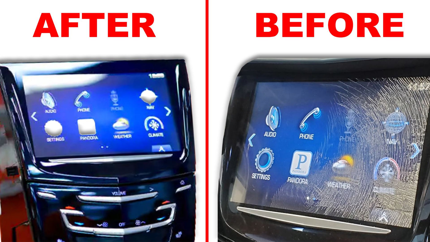 CADILLAC CUE Radio Touch Screen: ATS SRX CTS XTS ELR ESCALADE Repair Service Cadillac CUE Touch Screen repair service Automotive Circuit Solutions 