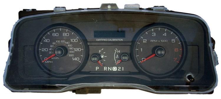 Exchange Service | 06-2011 Ford Crown Victoria Replacement Gauge Cluster Automotive Circuit Solutions 
