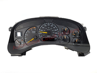 Exchange Service | 1999-2002 Chevy GMC Diesel Truck Gauge Cluster Automotive Circuit Solutions 