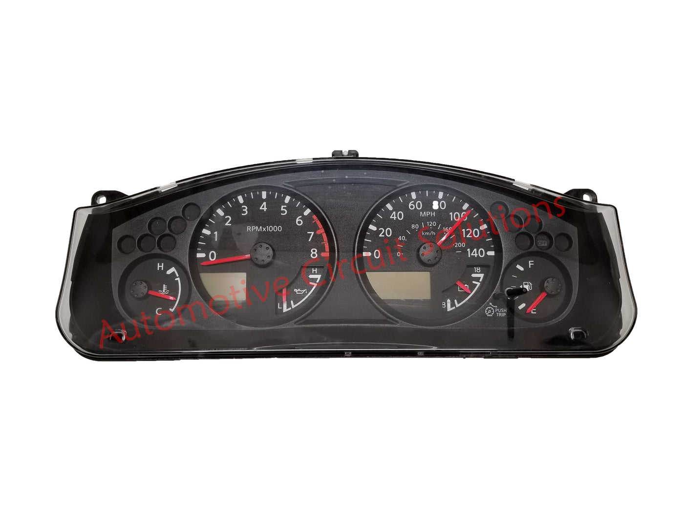 nissan frontier gauge cluster odometer correction mileage reprogram service 