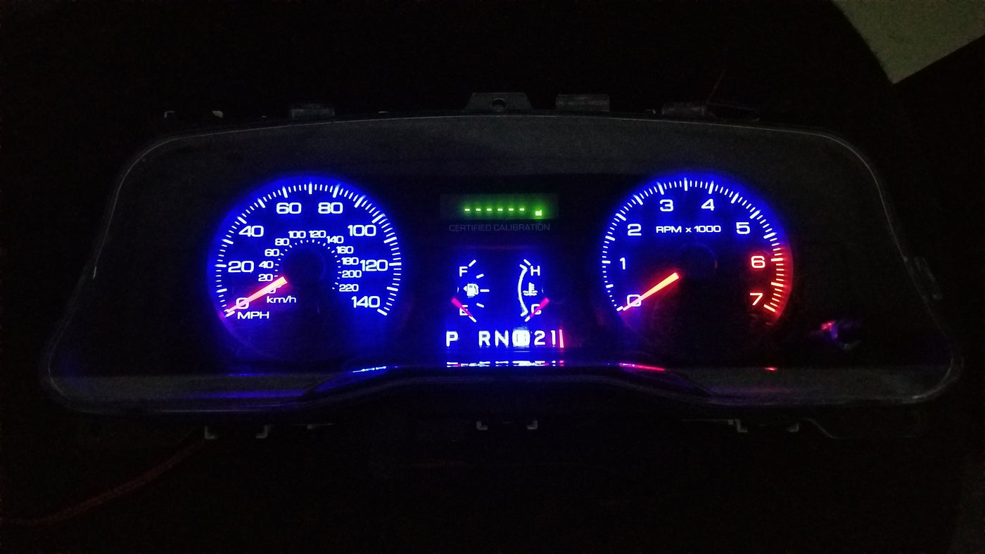 blue led conversion