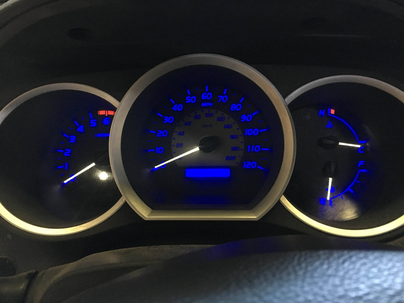 Toyota Tacoma 4Runner Tundra Gauge Cluster Clustom LED Conversion Cluster Repair Service Automotive Circuit Solutions 